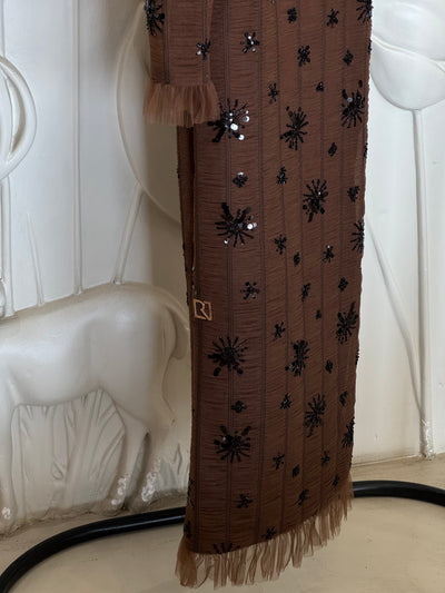 Brown dress