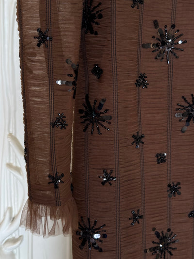 Brown dress