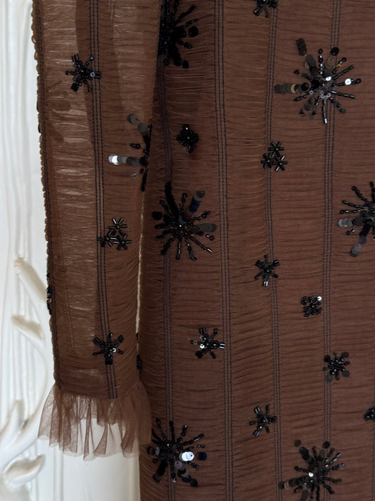 Brown dress