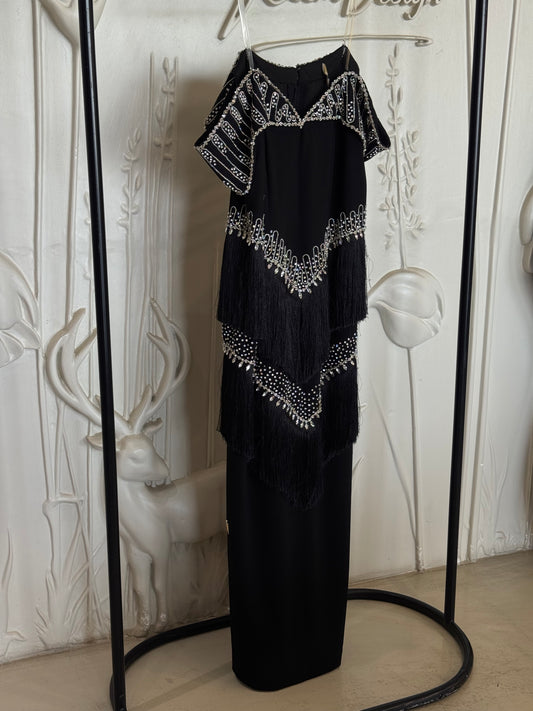Black Silver Dress
