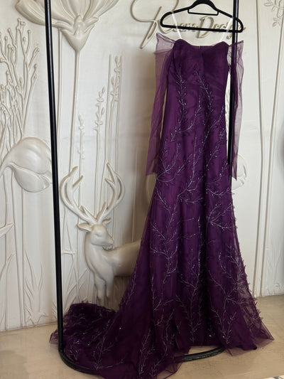Dark Purple Dress