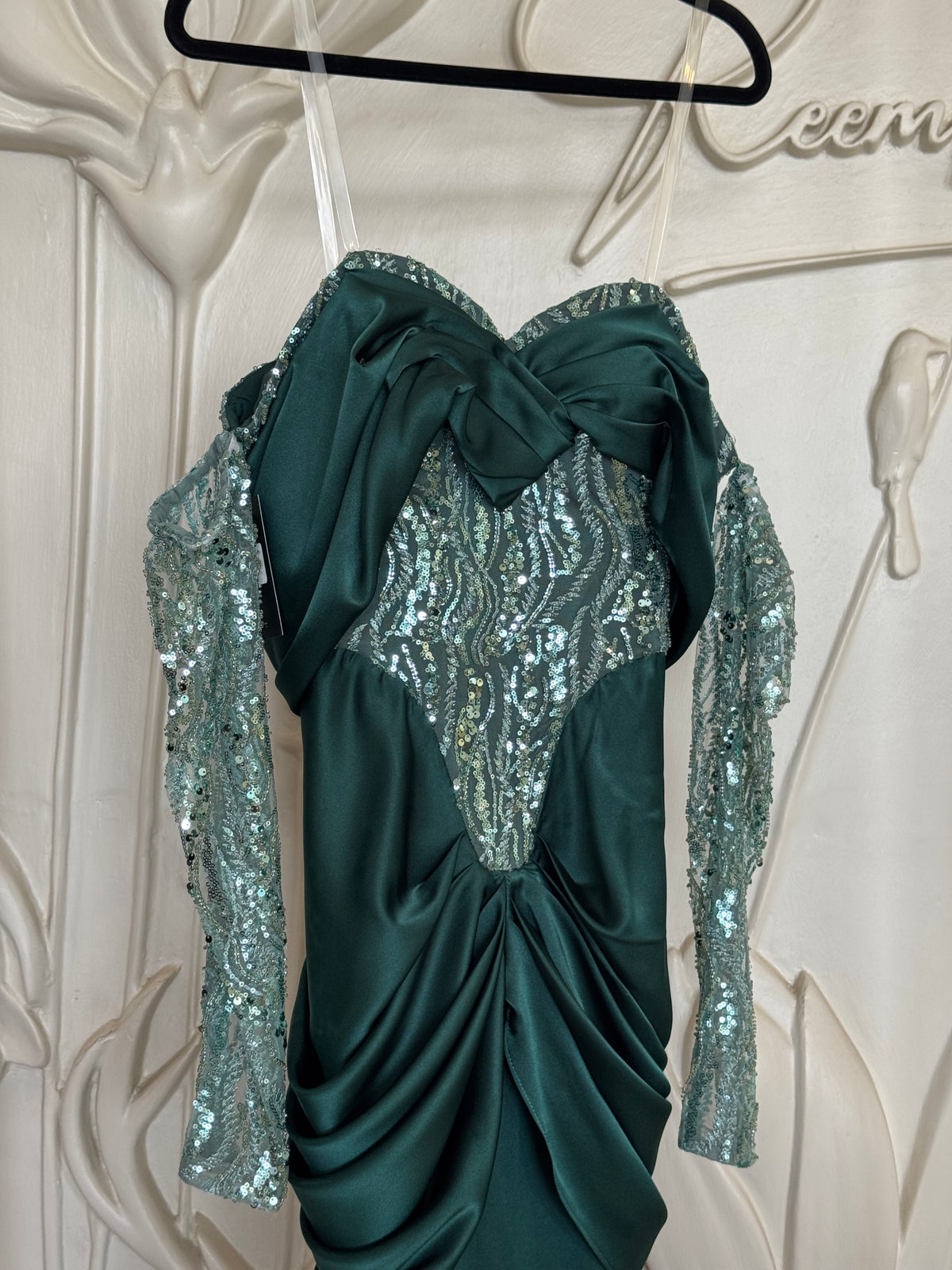 Dark Green Dress
