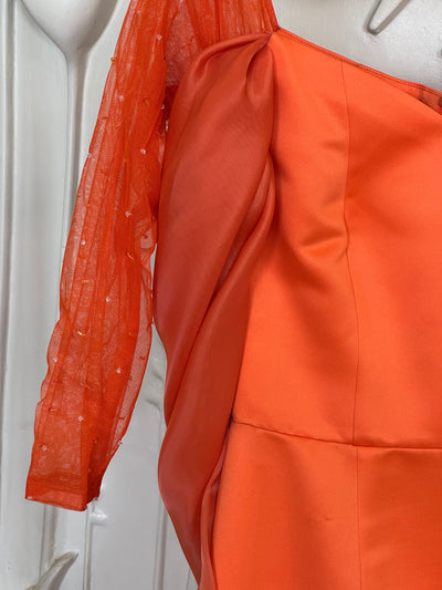 Orange Dress