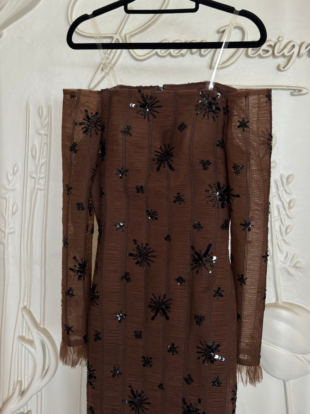Brown dress