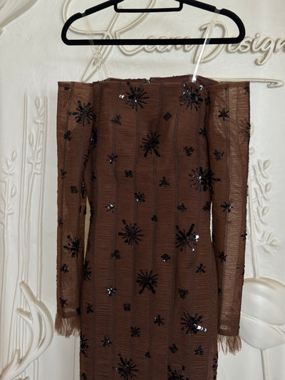 Brown dress