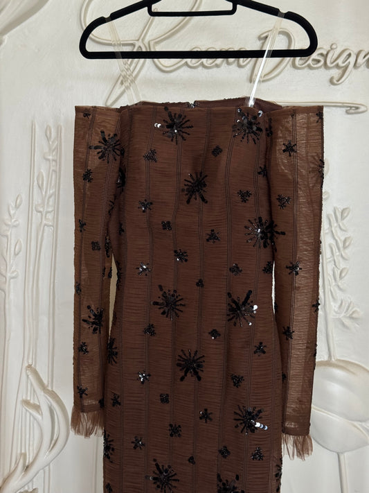 Brown dress