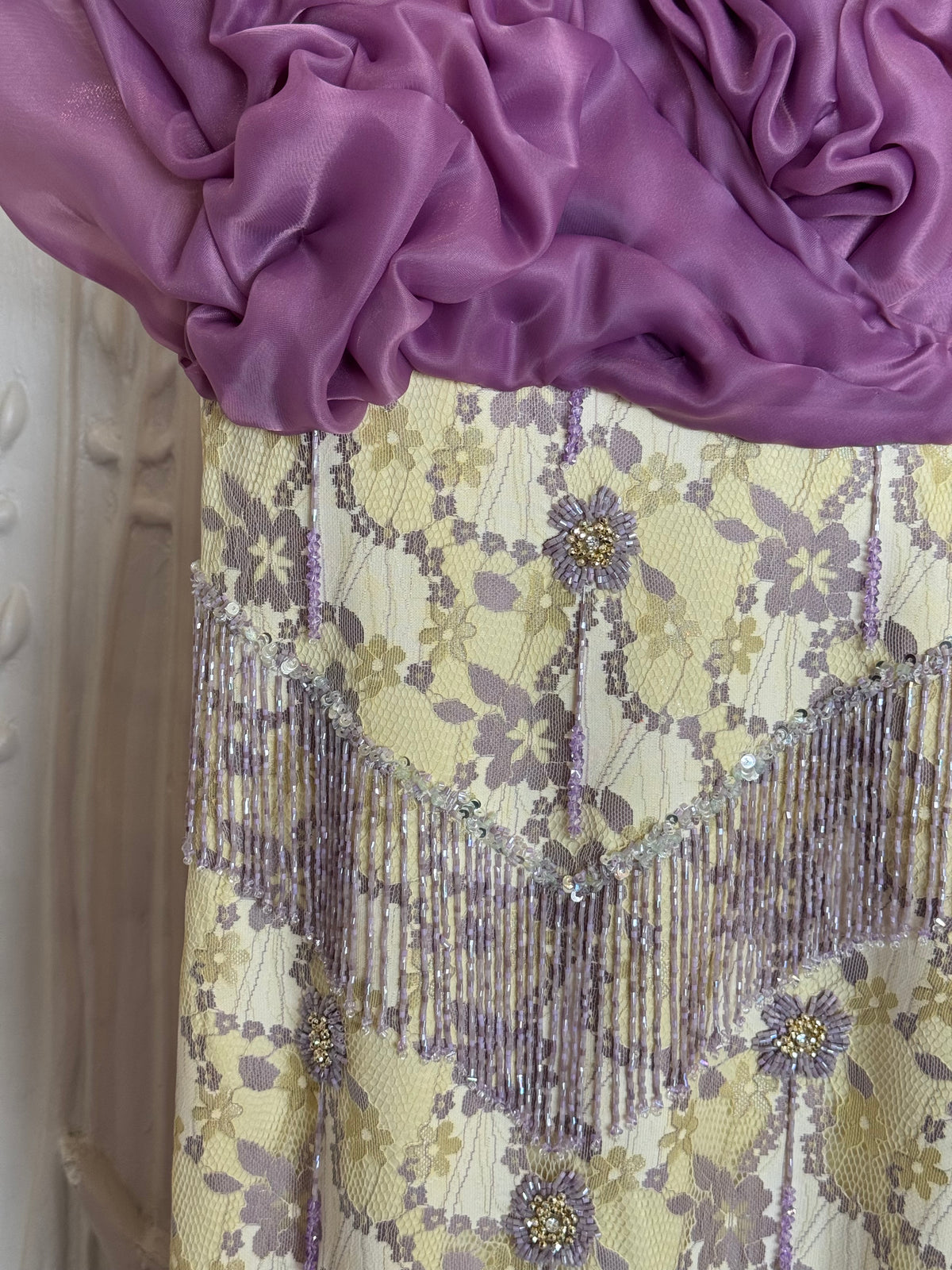 Purple Yellow Dress