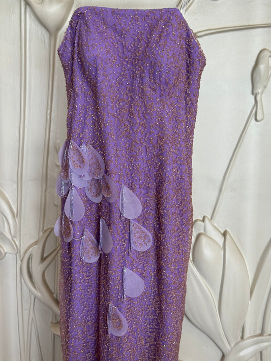 Purple Gold Dress