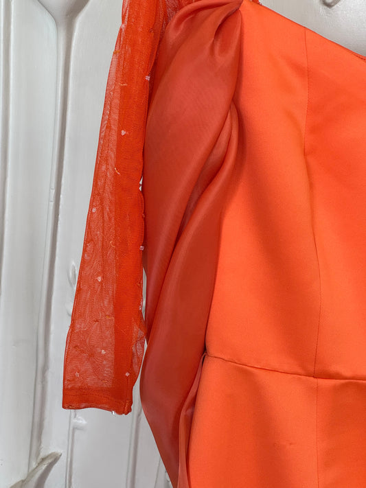 Orange Dress