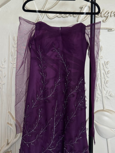 Dark Purple Dress