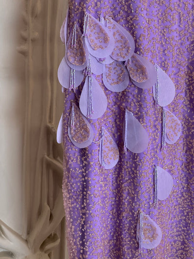 Purple Gold Dress