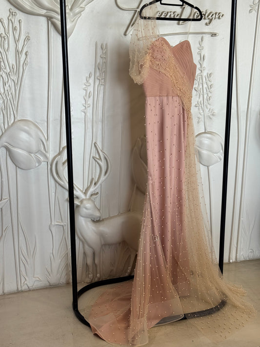 Beige Dress