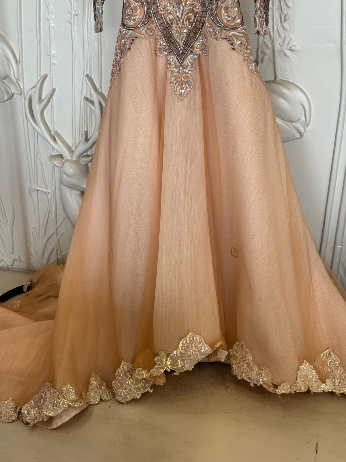 Beige Dress