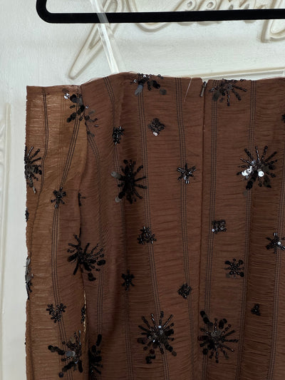 Brown dress