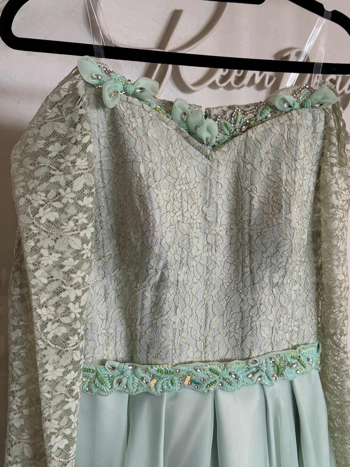Light Green Dress