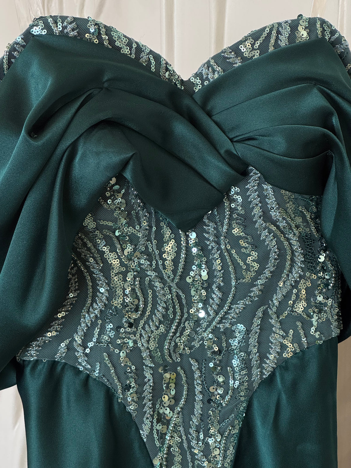 Dark Green Dress
