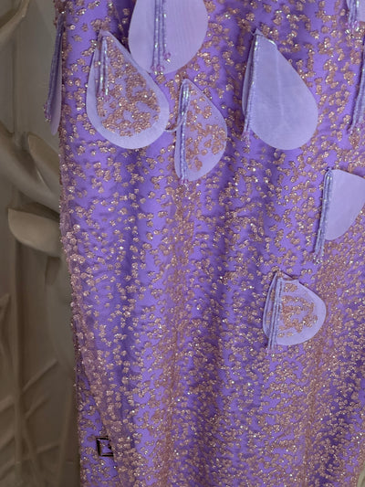 Purple Gold Dress