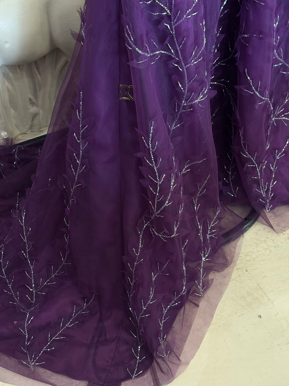 Dark Purple Dress