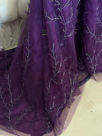 Dark Purple Dress