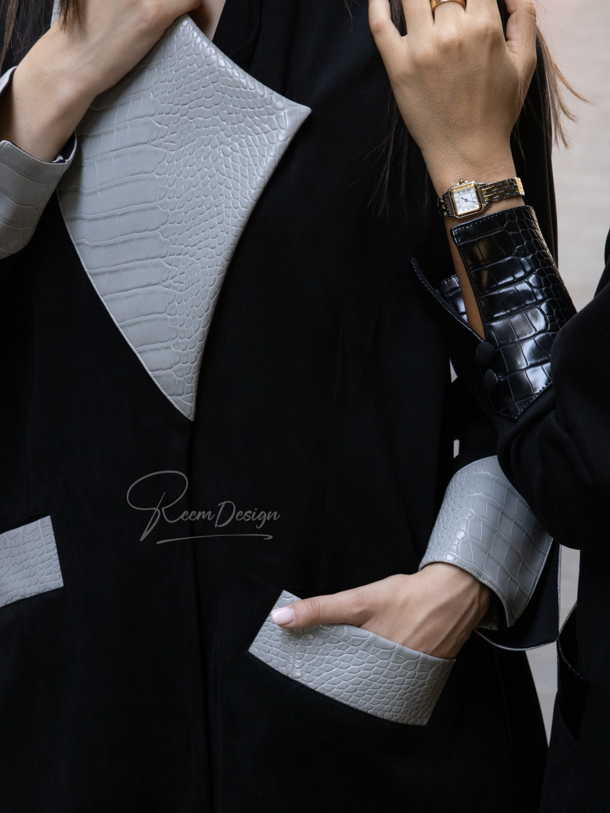 Gris Crocodile